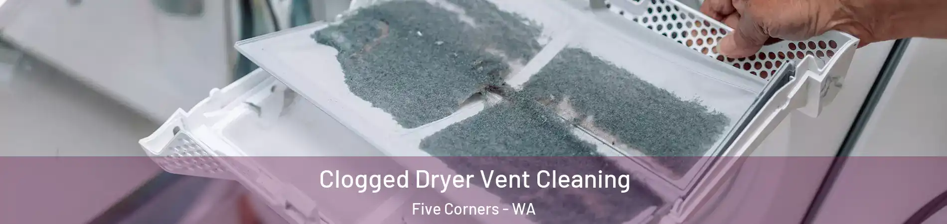 Clogged Dryer Vent Cleaning Five Corners - WA