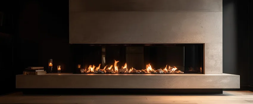 Gas Fireplace Ember Bed Design Services in Five Corners, Washington