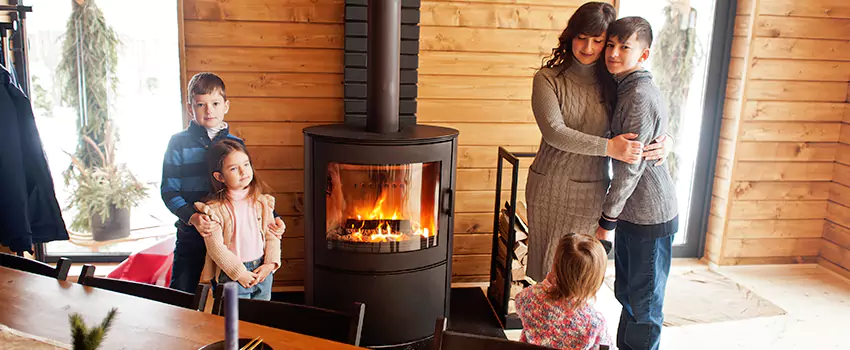 Morso Cast Iron Fireplace Insert Installation in Five Corners, Washington