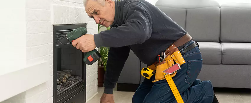 New Indoor Fireplace Installation in Five Corners, Washington