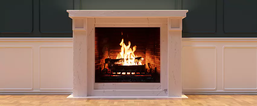 Open Flame Wood-Burning Fireplace Installation Services in Five Corners, Washington
