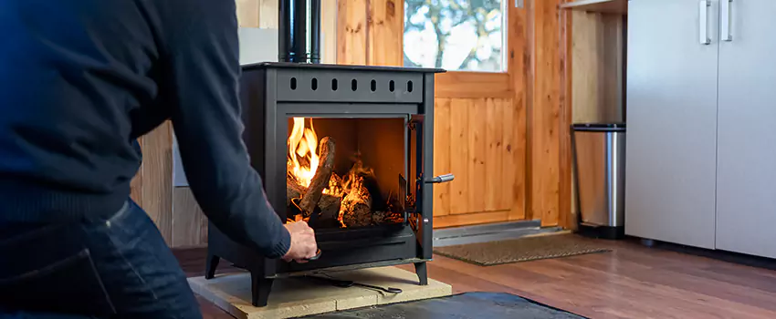 Open Hearth Wood Fireplace Installation in Five Corners, WA