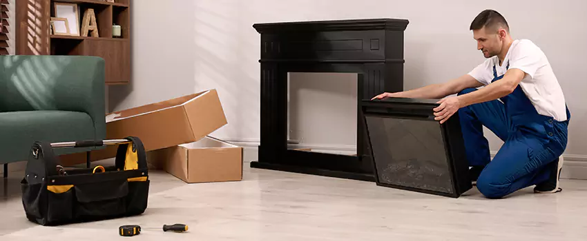 Old Rusted Metal Fireplace Repair And Replacement in Five Corners, WA
